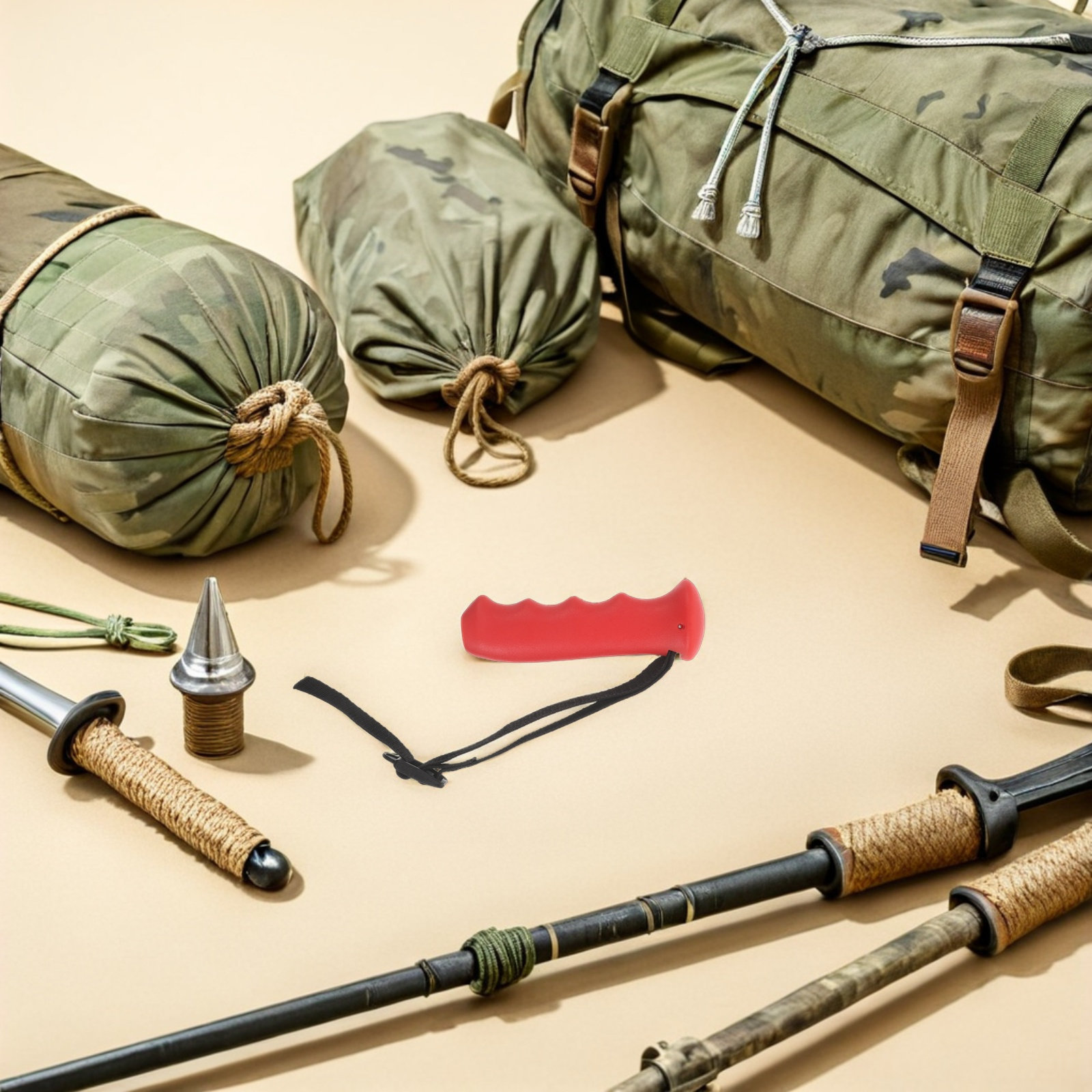 Impugnatura di Ricambio Rossa  - Outdoor Sport Climbing Gear recensione e prezzo